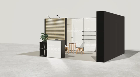 Stoisko w systemie M100 LED