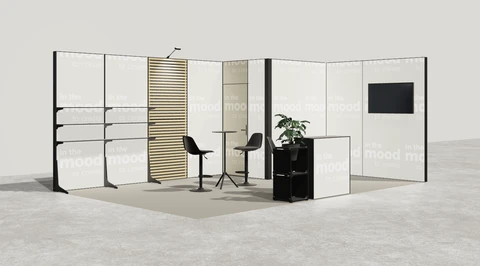 Stoisko w systemie M100 LED
