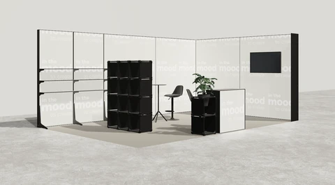 Stoisko w systemie M100 LED