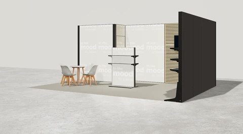Stoisko w systemie M100 LED