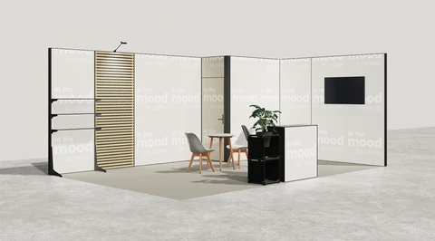 Stoisko w systemie M100 LED