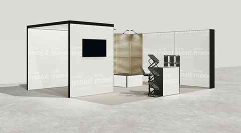 Stoisko w systemie M100 LED