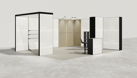 Stoisko w systemie M100 LED