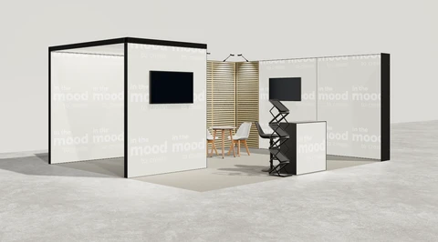 Stoisko w systemie M100 LED