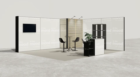 Stoisko w systemie M100 LED
