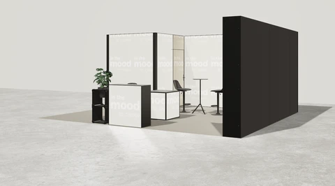 Stoisko w systemie M100 LED