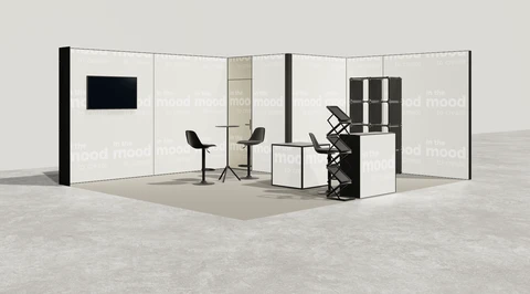 Stoisko w systemie M100 LED
