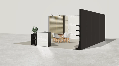 Stoisko w systemie M100 LED