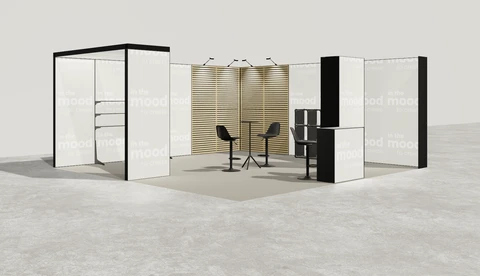 Stoisko w systemie M100 LED