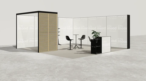 Stoisko w systemie M100 LED