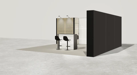 Stoisko w systemie M100 LED