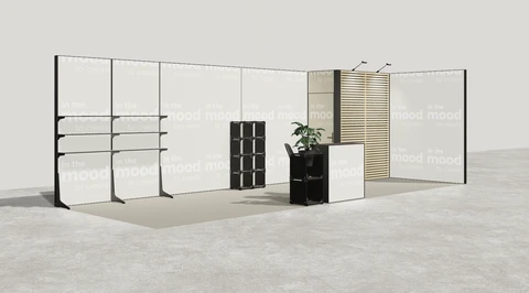 Stoisko w systemie M100 LED
