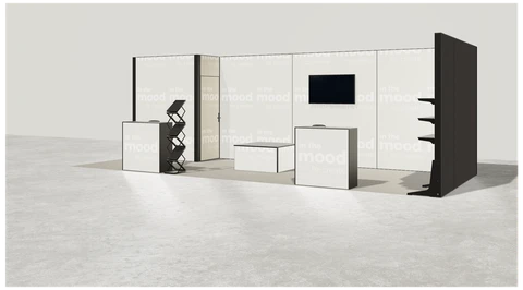Stoisko w systemie M100 LED