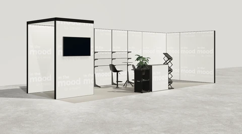 Stoisko w systemie M100 LED