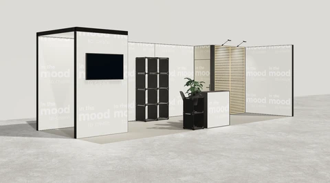 Stoisko w systemie M100 LED