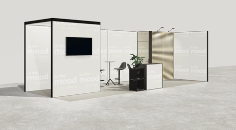 Stoisko w systemie M100 LED