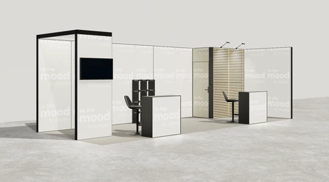 Stoisko w systemie M100 LED
