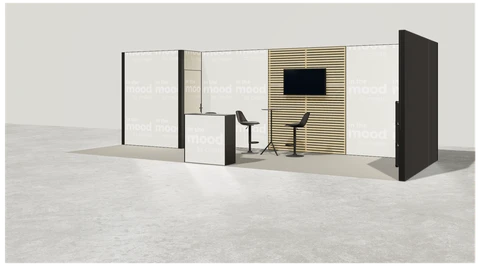 Stoisko w systemie M100 LED