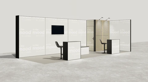 Stoisko w systemie M100 LED