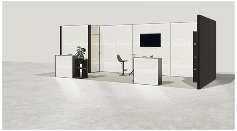 Stoisko w systemie M100 LED