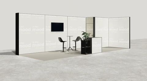 Stoisko w systemie M100 LED