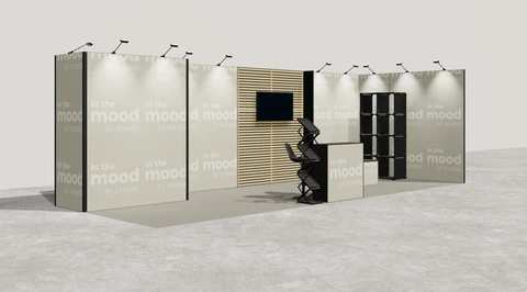 Stoisko w systemie M50