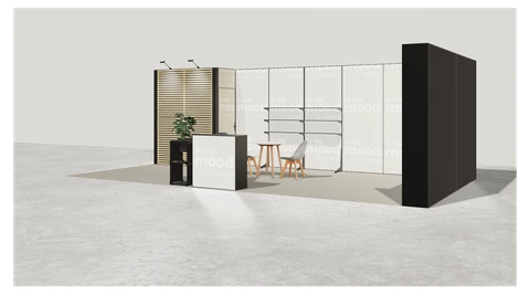 Stoisko w systemie M100 LED
