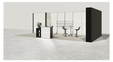 Stoisko w systemie M100 LED