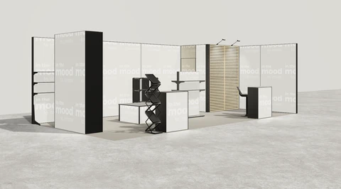 Stoisko w systemie M100 LED