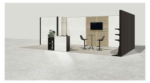 Stoisko w systemie M100 LED