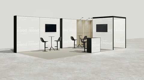 Stoisko w systemie M100 LED