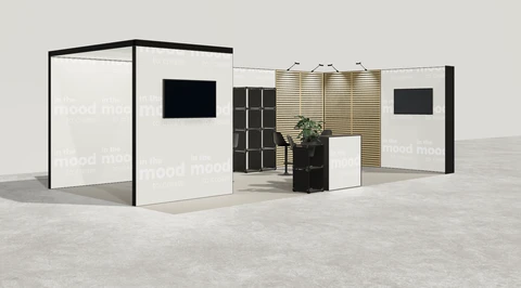 Stoisko w systemie M100 LED