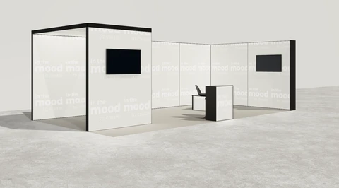 Stoisko w systemie M100 LED