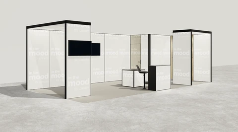 Stoisko w systemie M100 LED