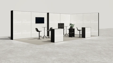 Stoisko w systemie M100 LED
