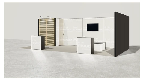 Stoisko w systemie M100 LED