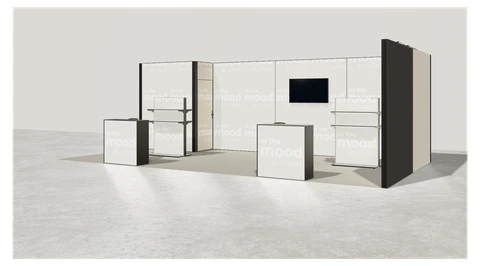 Stoisko w systemie M100 LED