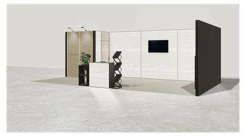 Stoisko w systemie M100 LED