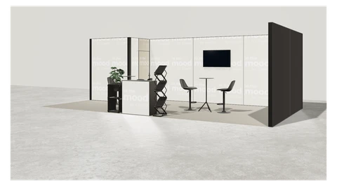 Stoisko w systemie M100 LED