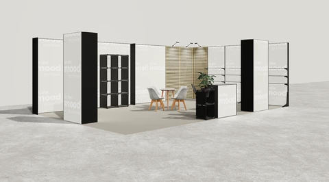 Stoisko w systemie M100 LED