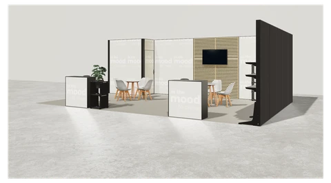 Stoisko w systemie M100 LED
