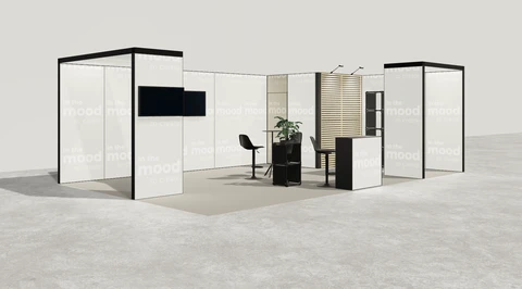 Stoisko w systemie M100 LED