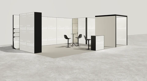 Stoisko w systemie M100 LED