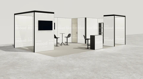 Stoisko w systemie M100 LED
