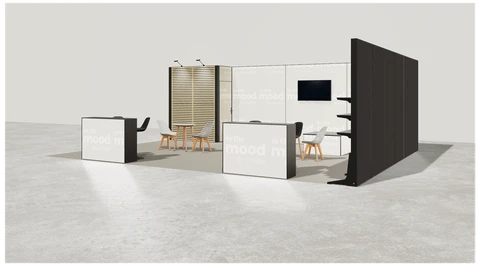Stoisko w systemie M100 LED