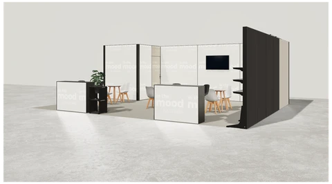 Stoisko w systemie M100 LED
