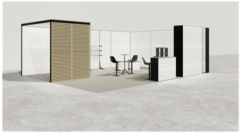 Stoisko w systemie M100 LED