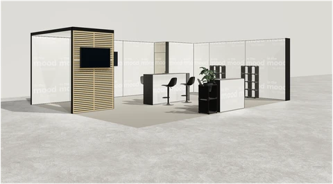Stoisko w systemie M100 LED