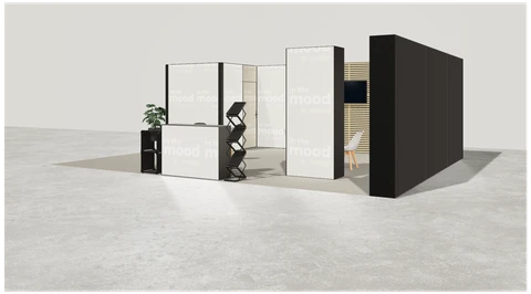 Stoisko w systemie M100 LED
