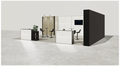 Stoisko w systemie M100 LED